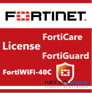 Bản quyền phần mềm 1 Year HW bundle Upgrade to 24x7 from 8x5 FortiCare Contract for FortiWiFi-40C