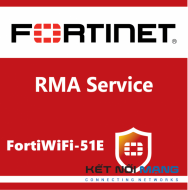 3 Year 4-Hour Hardware Delivery Premium RMA Service (requires 24x7 support) for FortiWiFi-51E