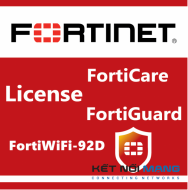 Bản quyền phần mềm 1 Year HW bundle Upgrade to 24x7 from 8x5 FortiCare Contract for FortiWiFi-92D