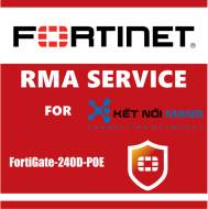 Bản quyền phần mềm 1 Year 4-Hour Hardware and Onsite Engineer Premium RMA Service for FortiGate-240D-POE