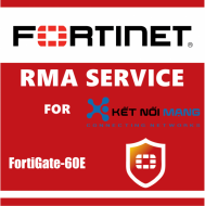 Bản quyền phần mềm 3 Year 4-Hour Hardware and Onsite Engineer Premium RMA Service for FortiGate-60E