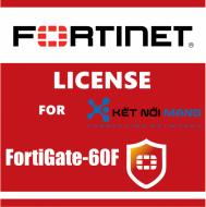 Bản quyền phần mềm 1 Year 8x5 FortiCare Contract for FortiGate-60F