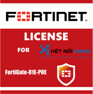 Bản quyền phần mềm 1 Year Enterprise Protection for FortiGate-81E-POE