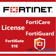 Bản quyền phần mềm 1 Year 24x7 FortiCare Contract for FortiGate-91E1 Year 8x5 FortiCare Contract for FortiGate-91E
