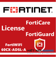 Bản quyền phần mềm 1 Year FortiGuard AV and Botnet IP/Domain Services for FortiWiFi-60CX-ADSL-A