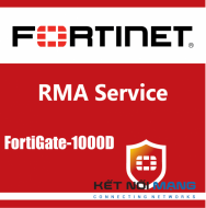 3 Year 4-Hour Hardware Delivery Premium RMA Service for FortiGate-1000D