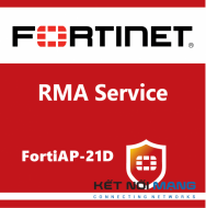 5 Year 4-Hour Hardware Delivery Premium RMA Service (requires 24x7 support) for FortiAP-21D