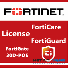 Dịch vụ Fortinet FC-10-00036-100-02-12 1 Year Advanced Malware Protection (AMP) Service for FortiGate-30D-POE