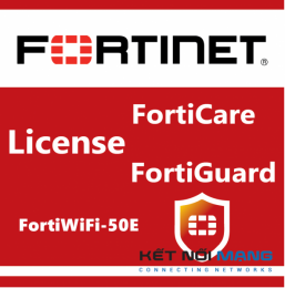 Bản quyền phần mềm 3 Year HW bundle Upgrade to 24x7 from 8x5 FortiCare Contract for FortiWiFi-50E