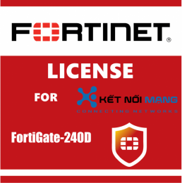 Bản quyền phần mềm Fortinet FC-10-00240-131-02-12 1 Year FortiGate Cloud Management, Analysis and 1 Year Log Retention for FortiGate-240D