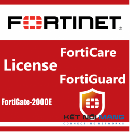 Bản quyền phần mềm 5 Year HW bundle Upgrade to 24x7 from 8x5 FortiCare Contract for FortiGate-2000E