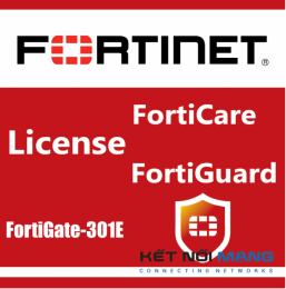 Bản quyền phần mềm Fortinet FC-10-00307-928-02-60 5 Year Advanced Threat Protection for FortiGate-301E