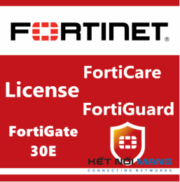 Bản quyền phần mềm 3 Year Upgrade FortiCare Contract to 360 from 24x7 for FortiGate-30E