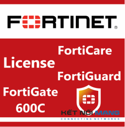 Bản quyền phần mềm 1 Year FortiGuard AV and Botnet IP/Domain Services for FortiGate-600C