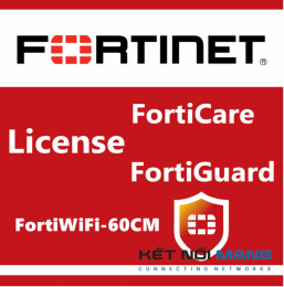 Bản quyền phần mềm 1 Year 24x7 FortiCare Contract for FortiWiFi-60CM