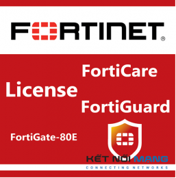 Bản quyền phần mềm Fortinet FC-10-0080E-284-02-36 3 Year ASE FortiCare for FortiGate-80E-POE