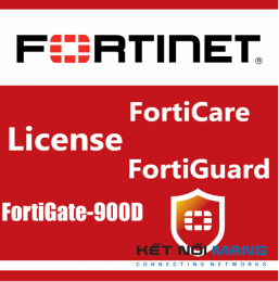 Bản quyền phần mềm 1 Year Upgrade FortiCare Contract to 360 from 24x7, for hardware BDL only for FortiGate-900D