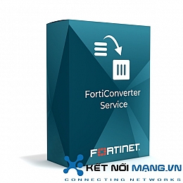 Dịch vụ hỗ trợ cho phần mềm Fortinet FortiGate-91G FC-10-0091G-189-02-12 1 Year FortiConverter Service for one time configuration conversion service