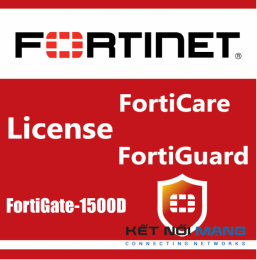 Bản quyền phần mềm 3 Year Upgrade FortiCare Contract to 360 from 24x7, for hardware BDL only for FortiGate-1500D