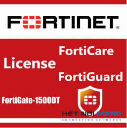 Bản quyền phần mềm 5 Year Upgrade FortiCare Contract to 360 from 24x7, for hardware BDL only for FortiGate-1500DT