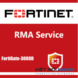 3 Year Next Day Delivery Premium RMA Service for FortiGate-3000D