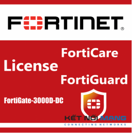 Bản quyền phần mềm Fortinet FC-10-03008-131-02-12 1 Year FortiGate Cloud Management, Analysis and 1 Year Log Retention for FortiGate-3000D-DC