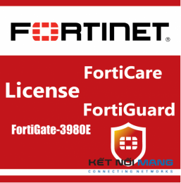 Bản quyền phần mềm 1 Year Upgrade FortiCare Contract to 360 from 24x7, for hardware BDL only for FortiGate-3980E