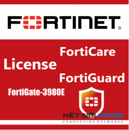 Bản quyền phần mềm 3 Year Upgrade FortiCare Contract to 360 from 24x7, for hardware BDL only for FortiGate-3980E