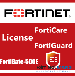 Bản quyền phần mềm 1 year Upgrade FortiCare Contract to 360 from 24x7, for hardware BDL only for FortiGate-500E