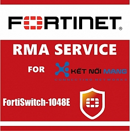 Dịch vụ Fortinet FC-10-1E48F-212-02-12 1 Year 4-Hour Hardware and Onsite Engineer Premium RMA Service for FortiSwitch-1048E