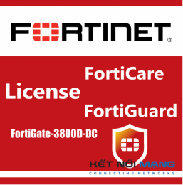 Bản quyền phần mềm 1 Year Upgrade FortiCare Contract to 360 from 24x7, for hardware BDL only for FortiGate-3800D-DC