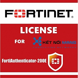 Bản quyền phần mềm 1 Year 24x7 FortiCare Contract for FortiAuthenticator 200E