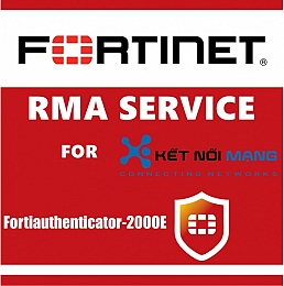 3 Year 4-Hour Hardware Delivery Premium RMA Service (requires 24x7 support) for FortiAuthenticator 2000E