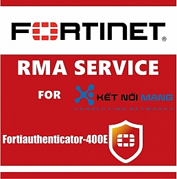 1 Year Next Day Delivery Premium RMA Service (requires 24x7 support) for FortiAuthenticator 400E
