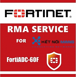 5 Year 4-Hour Hardware Delivery Premium RMA Service (requires 24x7 support) for FortiADC 60F