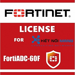 Bản quyền phần mềm 1 Year Standard Bundle (24x7 FortiCare plus IP Reputation and FortiADC WAF Security Service)  for FortiADC 60F