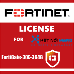 Bản quyền phần mềm Fortinet FC-10-F30EG-131-02-12 1 Year FortiGate Cloud Management, Analysis and 1 Year Log Retention for FortiGate-30E-3G4G-GBL