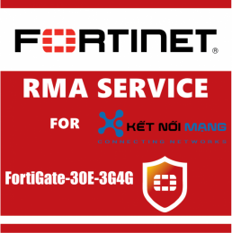 Bản quyền phần mềm 3 Year 4-Hour Hardware and Onsite Engineer Premium RMA Service for FortiGate-30E-3G4G-GBL