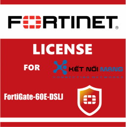 Bản quyền phần mềm Fortinet FC-10-FG60J-284-02-12 1 Year ASE FortiCare for FortiGate-60E-DSLJ