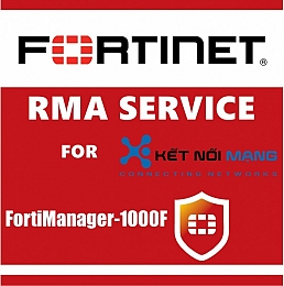 3 year 4-Hour Hardware Delivery Premium RMA Service for FortiManager 1000F