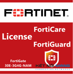 Bản quyền phần mềm Fortinet FC-10-G30EN-284-02-12 1 Year ASE FortiCare for FortiGate-30E-3G4G-NAM
