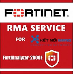 3 Year Next Day Delivery Premium RMA Service (requires 24x7 support) for FortiAnalyzer 2000E