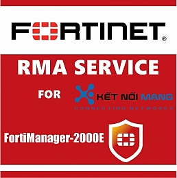 3 year 4-Hour Hardware and Onsite EnginEr Premium RMA Service for FortiManager 2000E