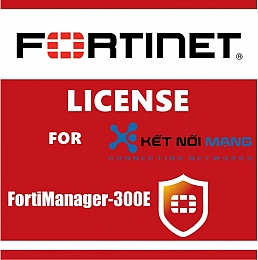 Bản quyền phần mềm Fortinet FC-10-M0301-247-02-12 1 Year 24x7 FortiCare Contract  for FortiManager-300E