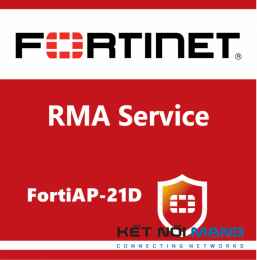 1 Year 4-Hour Hardware Delivery Premium RMA Service (requires 24x7 support) for FortiAP-21D