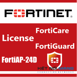 Bản quyền phần mềm Fortinet FC-10-P0024-247-02-12 1 Year 24x7 FortiCare Contract for FortiAP-24D