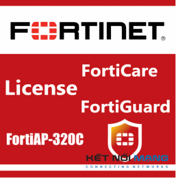 Bản quyền phần mềm Fortinet FC-10-P0321-247-02-12 1 Year 24x7 FortiCare Contract for FortiAP-320C