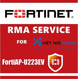 Dịch vụ Fortinet FC-10-P223E-210-02-12 1 Year Next Day Delivery Premium RMA Service for FortiAP-U223EV