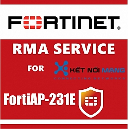 3 Year 4-Hour Hardware Delivery Premium RMA Service (requires 24x7 support) for FortiAP-231E