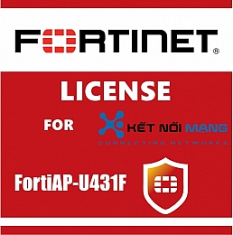 Bản quyền phần mềm 1 Year 8x5 Enhanced FortiCare for FortiAP-U431F